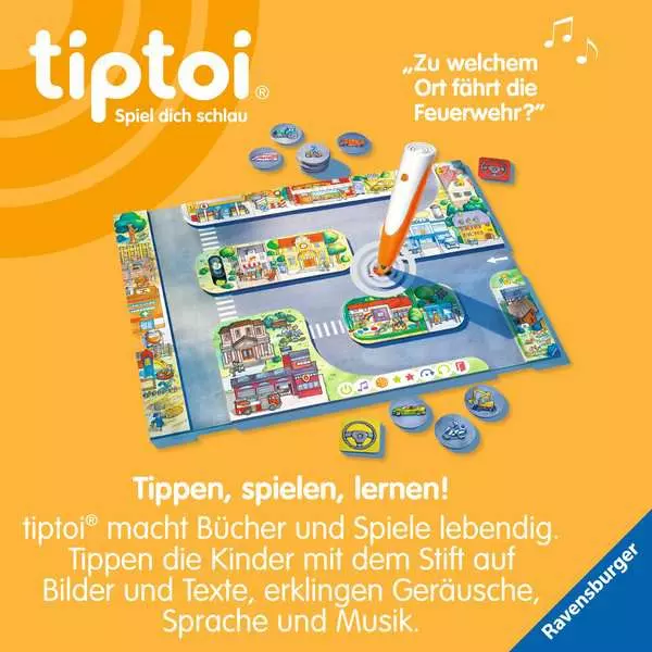 Ravensberger Matratzen tiptoi® Fahrzeuge in der Stadt - Lernspiel ab 3 Jahren Fabrik Onlineshop