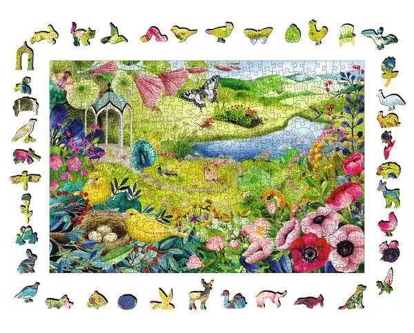 Ravensberger Matratzen Puzzle 500 Teile - Wilder Garten Großer Ausverkauf