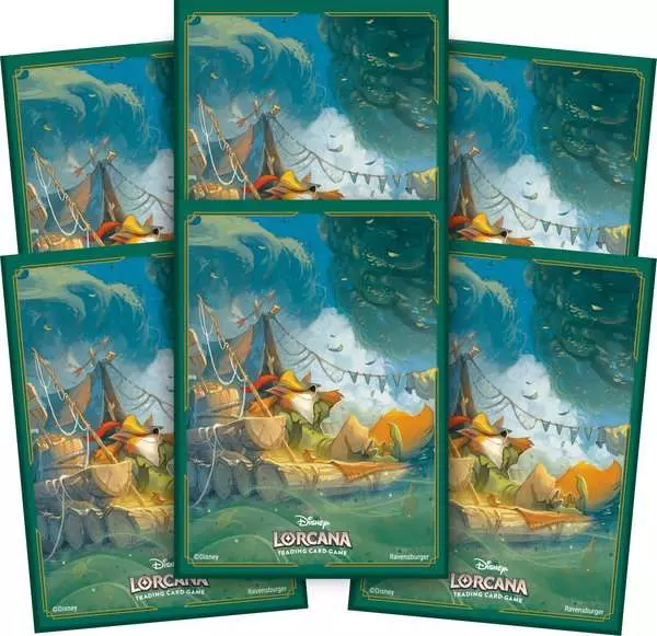 Ravensberger Matratzen Disney Lorcana: Die Tintenlande - Kartenhüllen Robin Hood Flash Sale