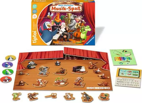 Ravensberger Matratzen tiptoi® Mein tierischer Musik-Spaß - Lernspiel ab 3 Jahren Saisonschlussverkauf
