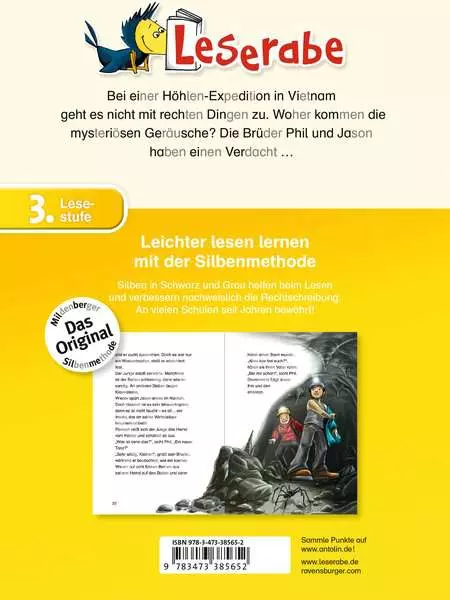 Ravensberger Matratzen Leserabe mit Mildenberger Silbenmethode: Im Labyrinth der Finsternis Vatertagsangebot