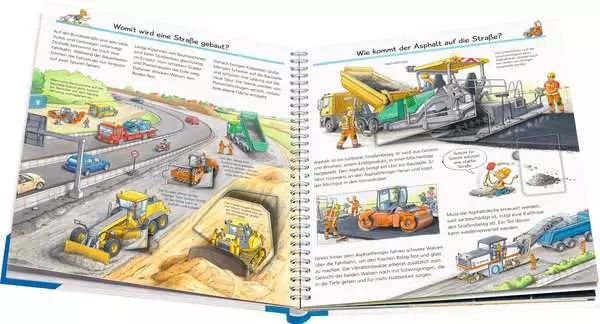 Ravensberger Matratzen Ravensburger Wieso? Weshalb? Warum?, Band 7: Fahrzeuge auf der Baustelle Lagerräumung