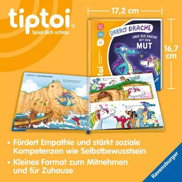 Ravensberger Matratzen tiptoi® Darro Drache und die Sache mit dem Mut Neueste Mode