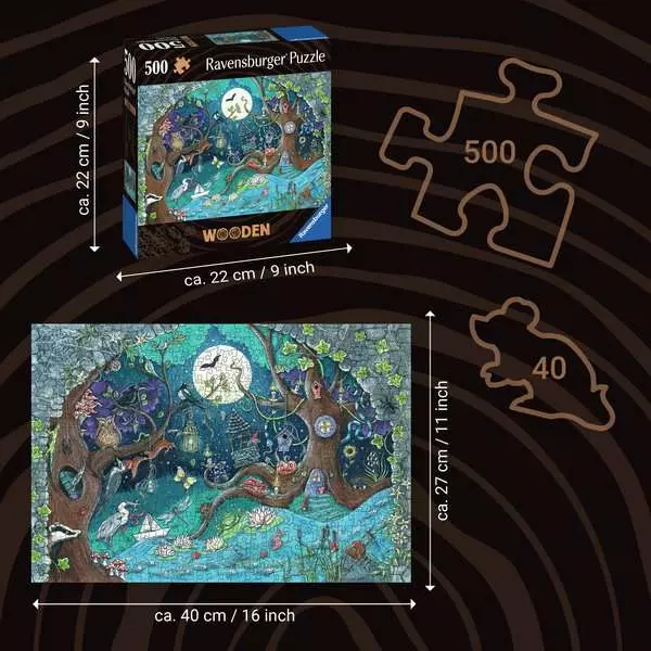 Ravensberger Matratzen Puzzle 500 Teile - Fantasy Forest Neuheiten