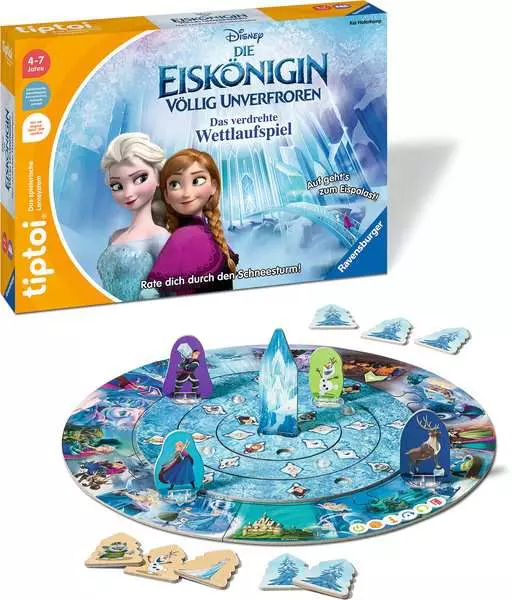 Ravensberger Matratzen tiptoi® Disney Die Eiskönigin - Völlig unverfroren: Das verdrehte Wettlaufspiel - Lernspiel ab 4 Jahren Kauf eins, bekomm eins gratis