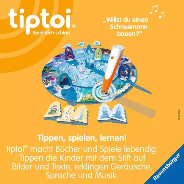 Ravensberger Matratzen tiptoi® Disney Die Eiskönigin - Völlig unverfroren: Das verdrehte Wettlaufspiel - Lernspiel ab 4 Jahren Kauf eins, bekomm eins gratis