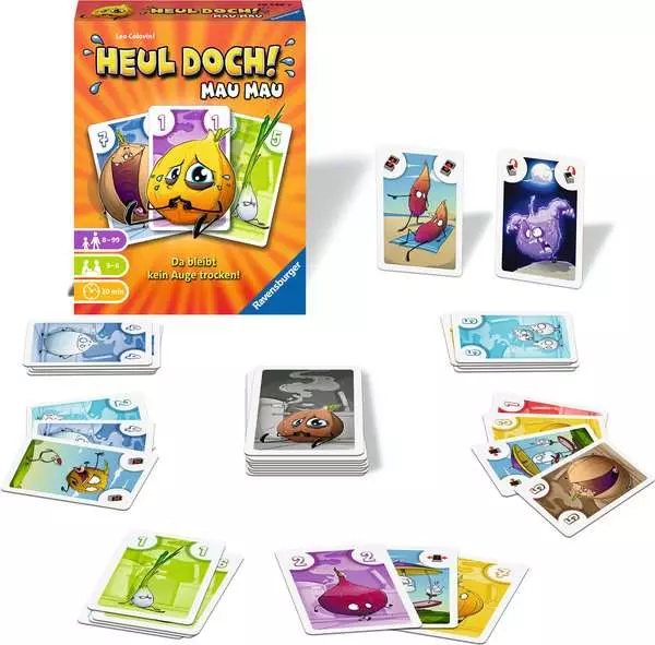 Ravensberger Matratzen Heul doch! Mau Mau - Kartenspiel ab 8 Jahren Super Sparpreis