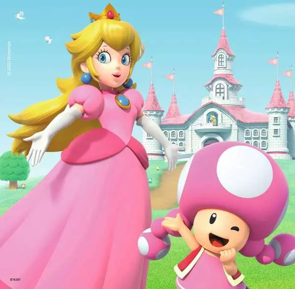 Ravensberger Matratzen Kinderpuzzle ab 5 Jahren - Super Mario - 49 Teile Kostenlose Rückgabe