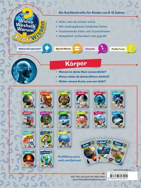 Ravensberger Matratzen Ravensburger Wieso? Weshalb? Warum? ProfiWissen, Band 5: Körper Neueste Stile