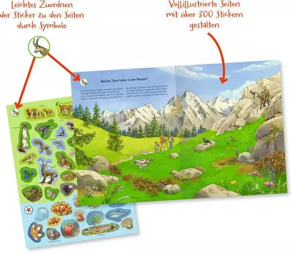 Ravensberger Matratzen Ravensburger Wieso? Weshalb? Warum? Stickerheft: Tiere der Welt Bis zu 60% Rabatt