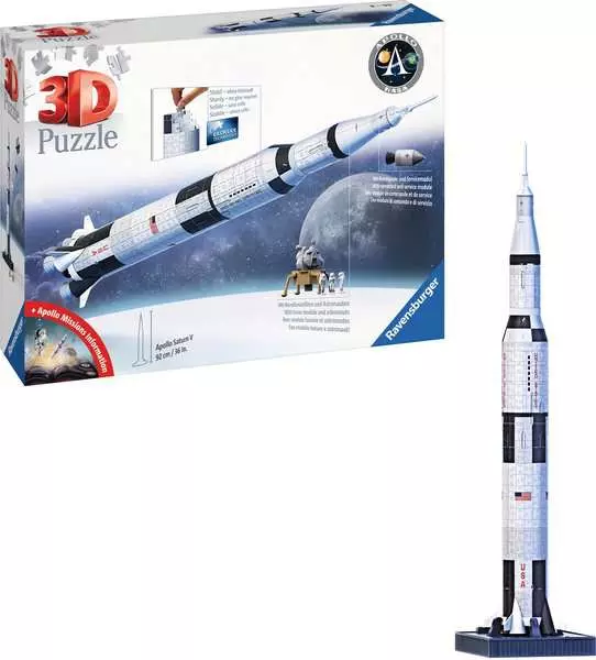 Ravensberger Matratzen 3D Puzzle Apollo Saturn V Rakete Discount Store für neue Produkte