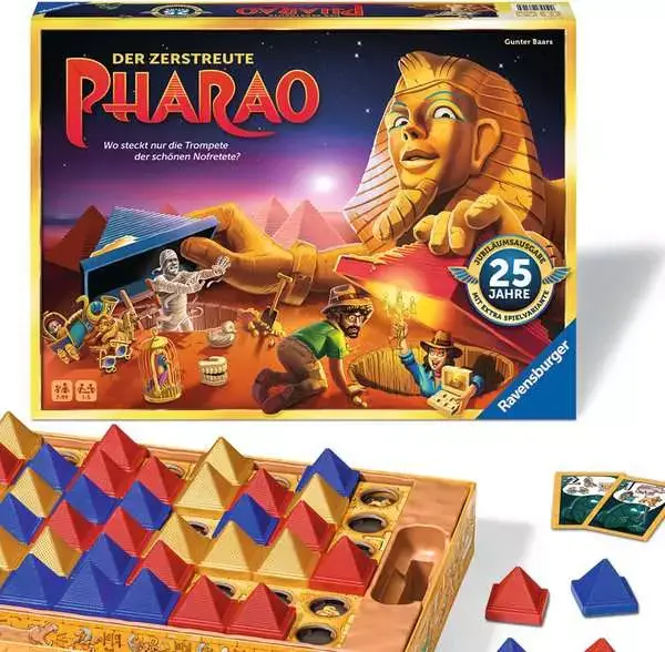 Ravensberger Matratzen Der zerstreute Pharao - D - 27316 - Ravensburger - Spiel ab 7 Jahren Fabrikladen