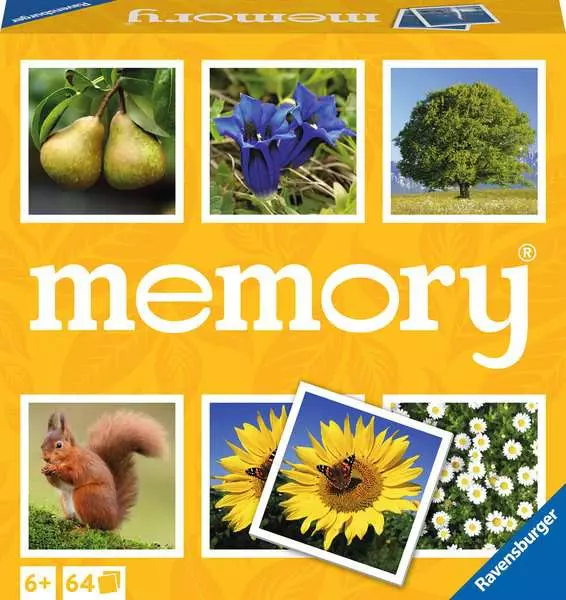 Ravensberger Matratzen memory® Natur - Kinderspiel ab 6 Jahren Begrenzt auf 3 Tage