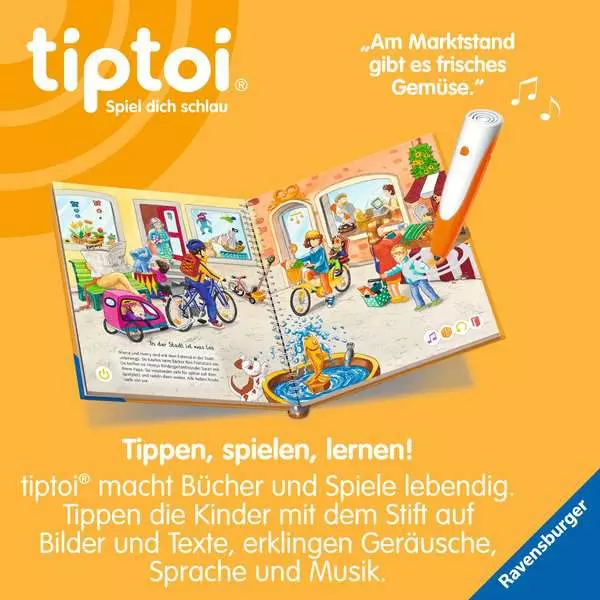 Ravensberger Matratzen tiptoi® Mein Wörter-Bilderbuch Unterwegs Speichern exportieren