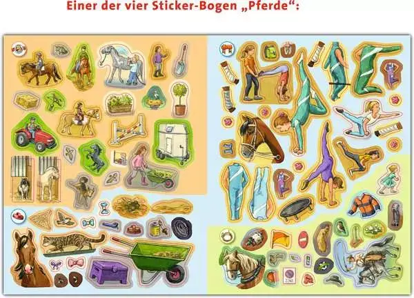 Ravensberger Matratzen Ravensburger Wieso? Weshalb? Warum? Stickerheft: Pferde Black Friday Preise