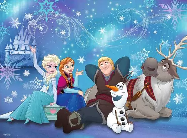 Ravensberger Matratzen Kinderpuzzle ab 6 Jahren - Frozen - Eiszauber - 100 Teile Outlet