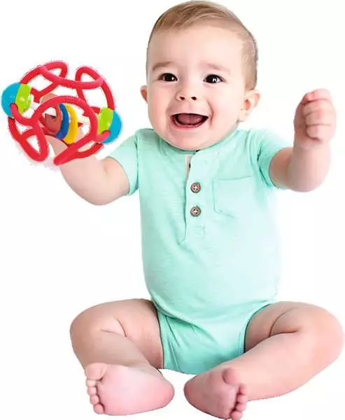 Ravensberger Matratzen baliba Rasselball rot - Babyspielzeug ab 3 Monaten im Angebot