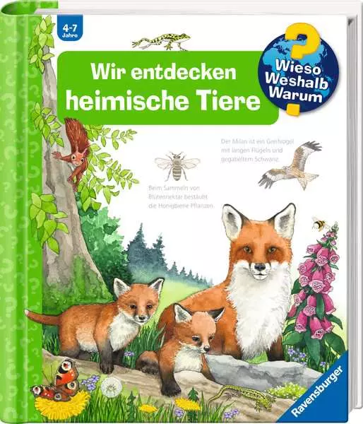 Ravensberger Matratzen Ravensburger Wieso? Weshalb? Warum?, Band 71: Wir entdecken heimische Tiere Versandkostenfrei