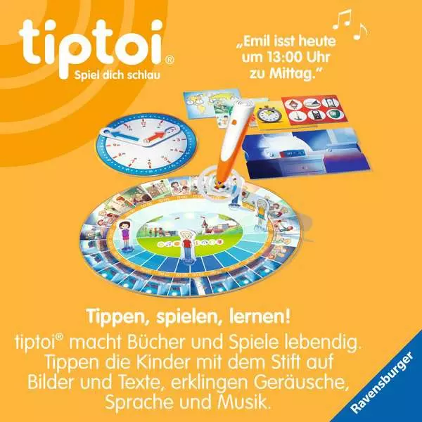 Ravensberger Matratzen tiptoi® Wir lernen die Uhr - Lernspiel ab 6 Jahren Jubiläumsangebot