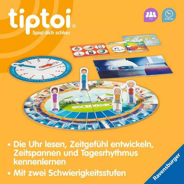 Ravensberger Matratzen tiptoi® Wir lernen die Uhr - Lernspiel ab 6 Jahren Jubiläumsangebot
