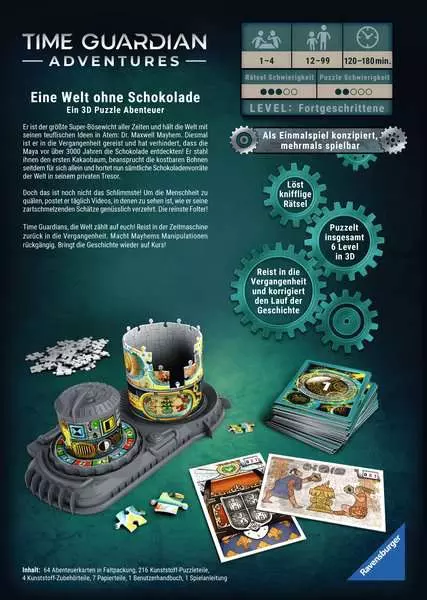 Ravensberger Matratzen Time Guardian Adventures: Eine Welt ohne Schokolade - Spiel ab 12 Jahren Online Outlet