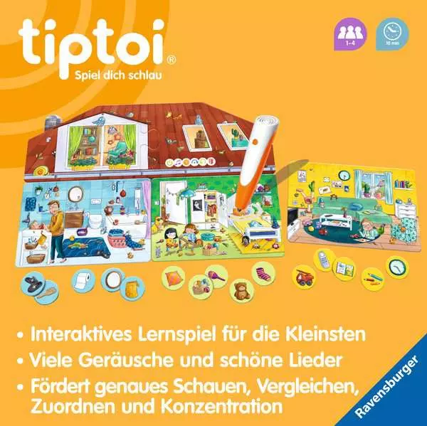 Ravensberger Matratzen tiptoi® Mein Zuhause - Lernspiel ab 2 Jahren Exklusive Angebote