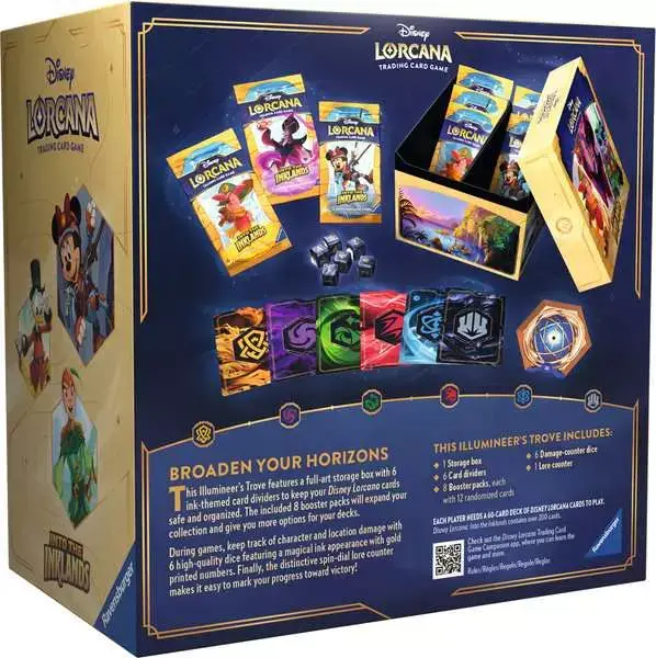 Ravensberger Matratzen Disney Lorcana: Die Tintenlande - Trove Pack (Englisch) Kauf eins, bekomm eins gratis