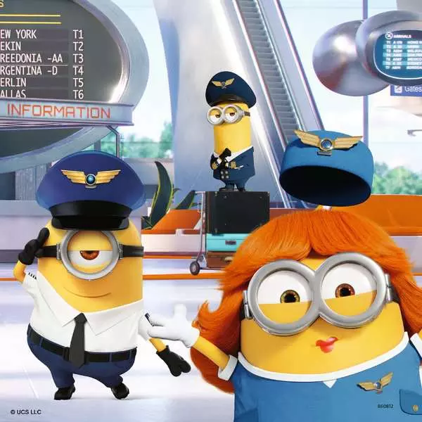 Ravensberger Matratzen Kinderpuzzle ab 5 Jahren - Witzige Minions - 49 Teile Tägliche Deals