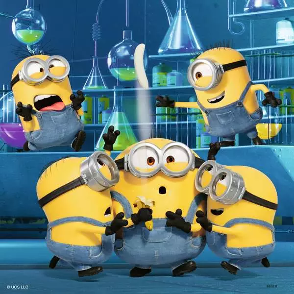 Ravensberger Matratzen Kinderpuzzle ab 5 Jahren - Witzige Minions - 49 Teile Tägliche Deals