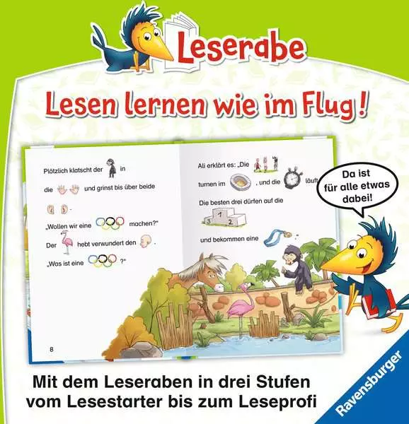 Ravensberger Matratzen Leserabe – Vor-Lesestufe: Die Tierolympiade Begrenzte Freigabe