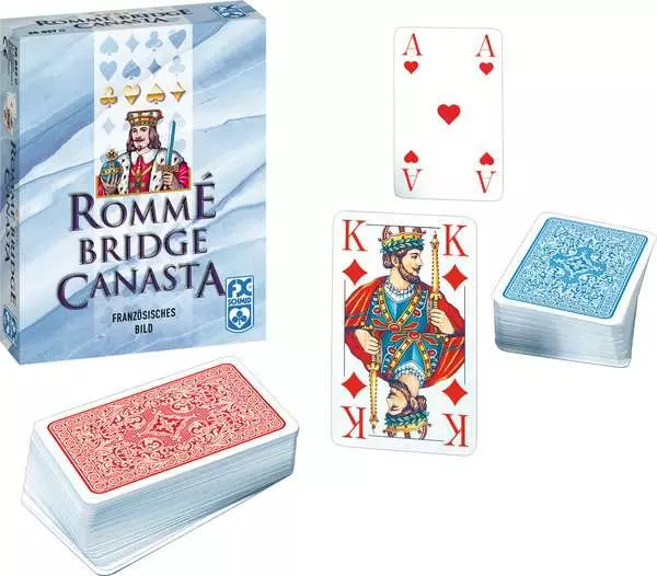 Ravensberger Matratzen Rommé Bridge Canasta - Kartenspiel ab 8 Jahren Letzter Tag