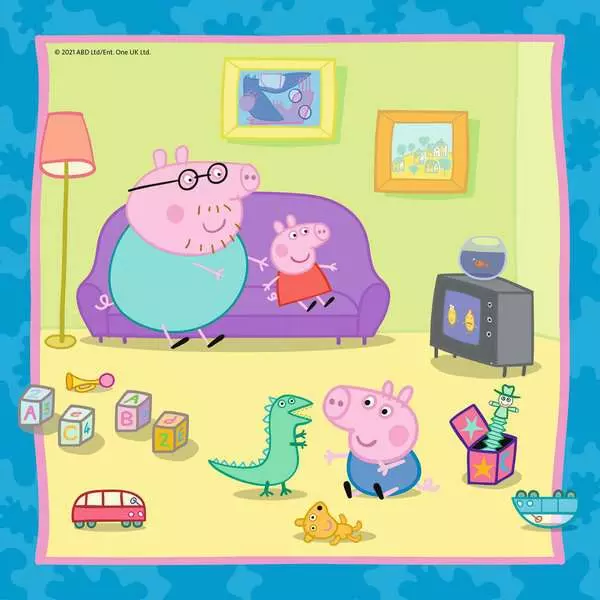 Ravensberger Matratzen Kinderpuzzle ab 5 Jahren - Peppas Familie und Freunde - 49 Teile Sonderangebot der Fabrik