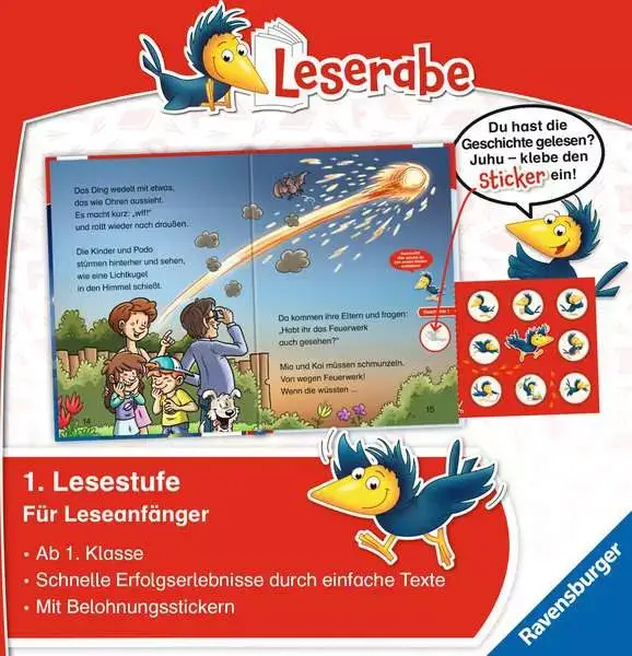 Ravensberger Matratzen Leserabe - 1. Lesestufe: Weltraumgeschichten Fabrikladen