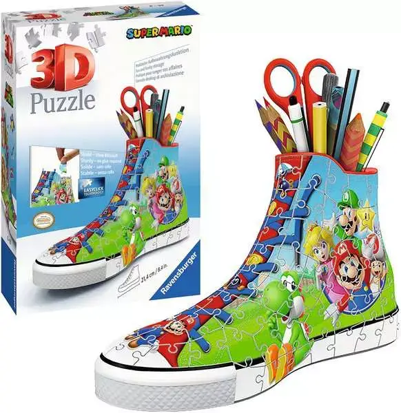 Ravensberger Matratzen 3D Puzzle Sneaker - Super Mario Im Verkauf