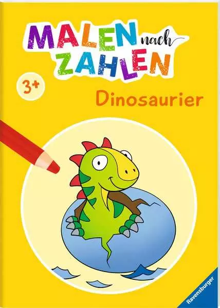 Ravensberger Matratzen Malen nach Zahlen ab 3: Dinosaurier 2025