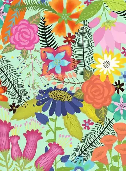 Ravensberger Matratzen Puzzle 500 Teile - Flowerjungle Outlet