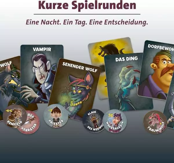 Ravensberger Matratzen Werwölfe Epic Battle - Spiel ab 10 Jahren Fabrikverkauf