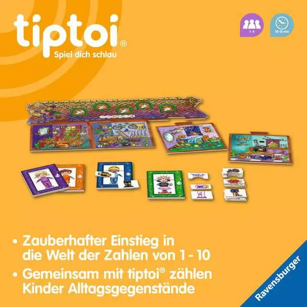 Ravensberger Matratzen tiptoi® Zahlen-Hexe - Lernspiel ab 3 Jahren Meist gekauft