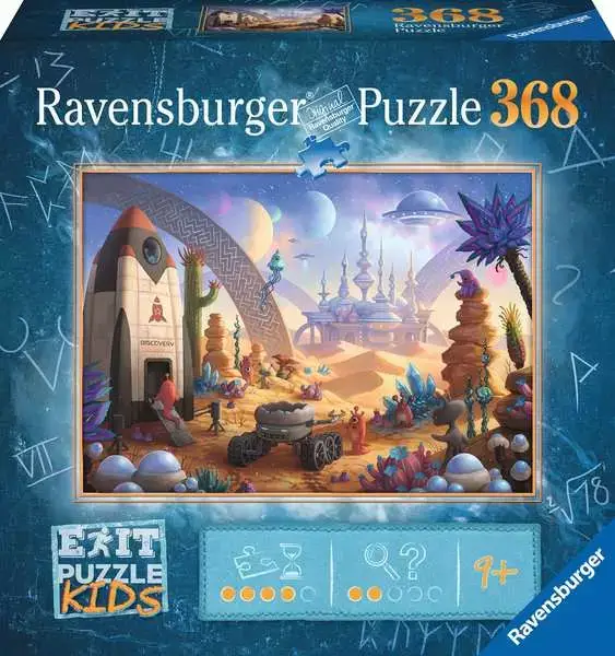 Ravensberger Matratzen Kinderpuzzle ab 9 Jahren - Die Weltraummission - 368 Teile Limitierter Zeitrabatt