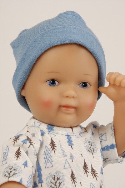 Schildkröt Manufaktur Kleidung zu Puppe Mein 1. Baby 28 cm Kleidung blau/weiss 50% Rabatt für begrenzte Zeit