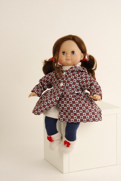Schildkröt Manufaktur Kleidung zu Puppe Schlummerle 32 cm, winterlich blau/rot Flash Sale