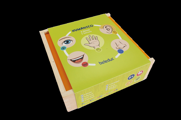 Schildkröt Manufaktur Puzzle HUMANICO "5 Sinne" by Beleduc 2025