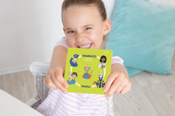 Schildkröt Manufaktur Puzzle HUMANICO "Berufe" by Beleduc Online