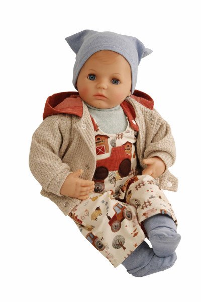 Schildkröt Manufaktur Kleidung zu Puppe 52 cm Peterle/Julchen/Klara/Elli Bauernhof im Angebot