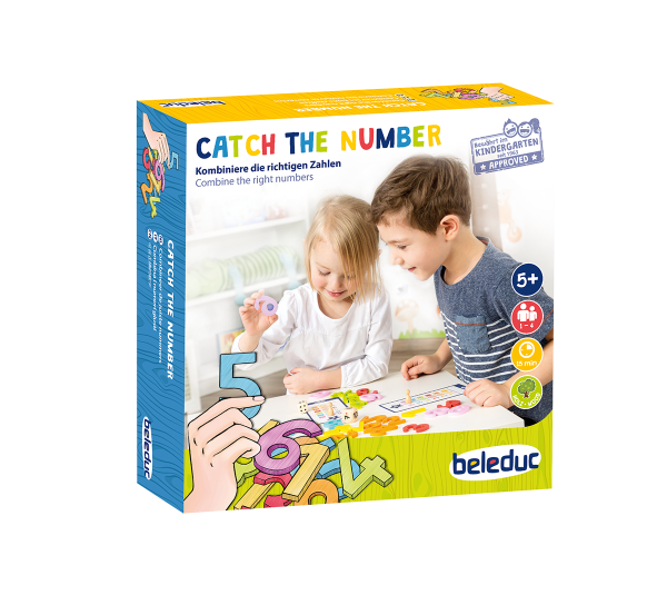 Schildkröt Manufaktur Spiel Catch the Number by Beleduc Osterangebot