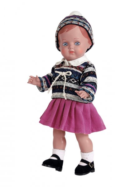 Schildkröt Manufaktur Kleid für Stehpuppe 46,49 cm winterlich Speichern exportieren