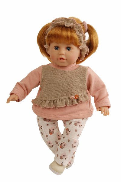 Schildkröt Manufaktur Kleidung zu Susi/Hanni/Amy 45 cm rose/braun Letzte 2 Tage