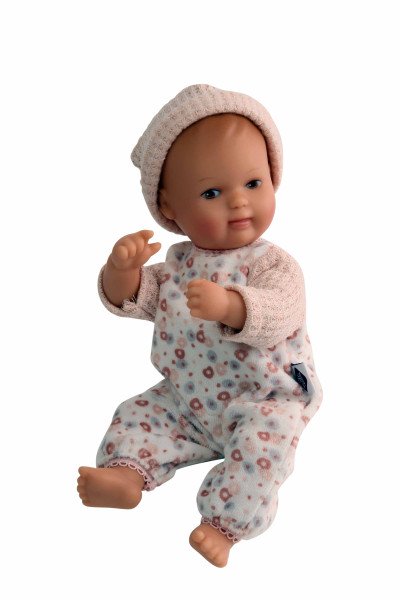 Schildkröt Manufaktur Kleidung zu Puppe Mein 1. Baby 28 cm Overall rose/weiss Vierteljährliche Förderung