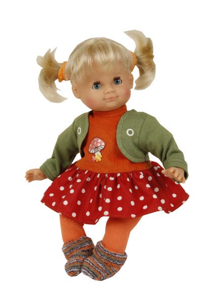 Schildkröt Manufaktur Kleidung zu Puppe Schlummerle 32 cm, Kleidung Pilzchen Top Angebot