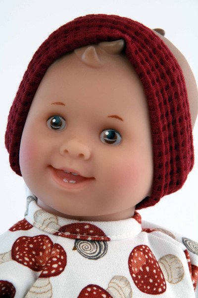 Schildkröt Manufaktur Kleidung zu Schmuserle/Löckchen 30 cm in weiss/braun/rot im Angebot